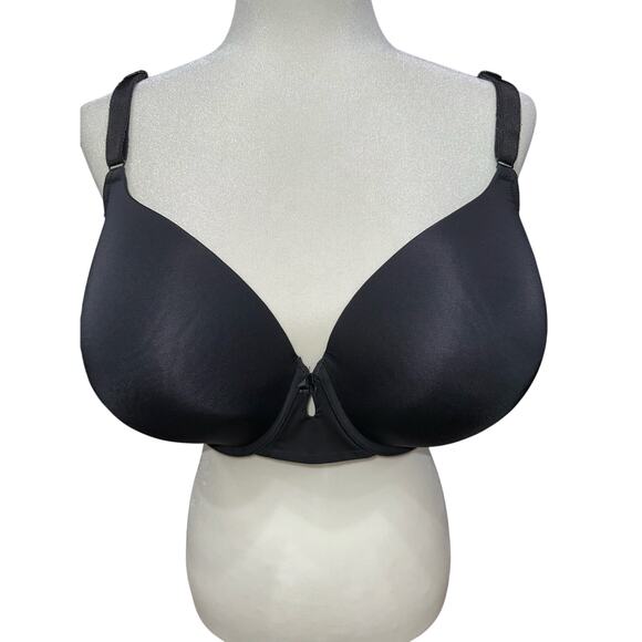 Torrid Curve Bra 360 Back Smoothing Lightly Lined Underwire T shirt BLack 48D - Picture 1 of 6